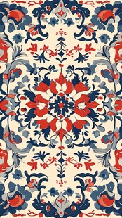 传统花卉纹样精美图案