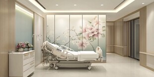 温馨雅致的现代化单人病房