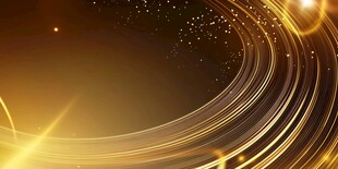 金色流光背景 炫酷动感