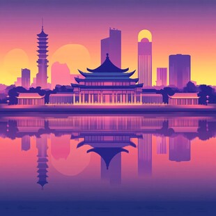晚霞