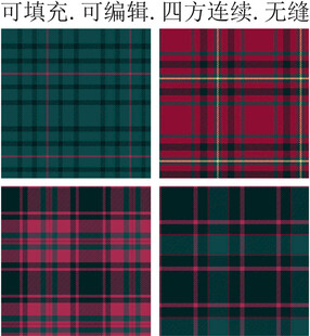 格子面料