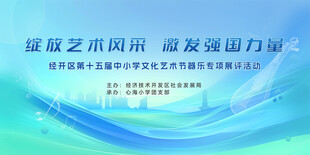 音乐活动展板