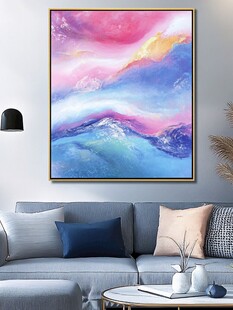 梦幻山川抽象装饰画