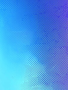 蓝紫色渐变半调图案背景