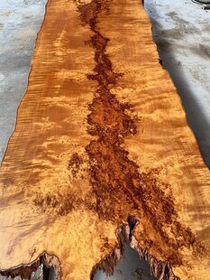 天然纹理实木大板桌材