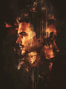 钢铁侠角色艺术海报