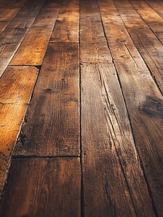复古质感木质地板特写