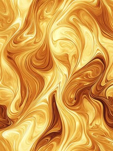 金色流体纹理抽象背景图