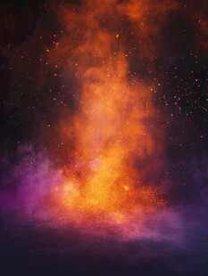 梦幻星云绚丽宇宙景象