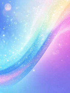 梦幻渐变炫彩星光背景图