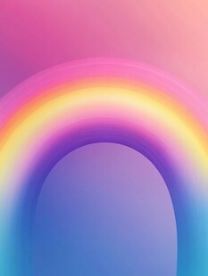 梦幻彩虹渐变背景图