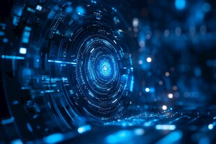 科技感未来数字界面背景