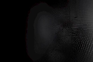 黑色点状科技感背景图