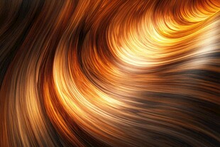 炫彩流动的动感线条纹理