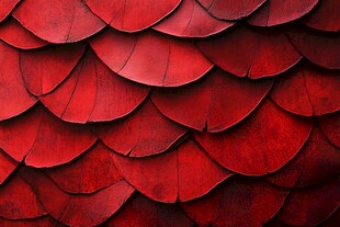 红色鳞状纹理图案背景