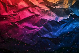 褶皱星空 梦幻色彩纹理背景