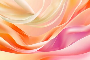 梦幻渐变色彩流动背景图