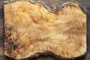 天然树桩木板纹理特写