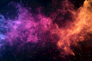 梦幻星云宇宙绚丽景象