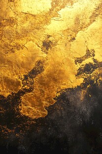 金色斑驳纹理艺术背景