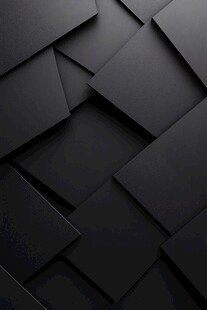 黑色几何方块抽象背景图