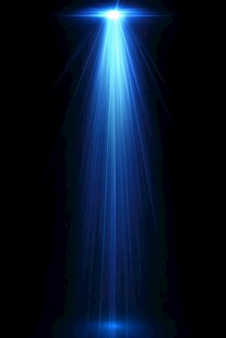蓝色光束特效背景图