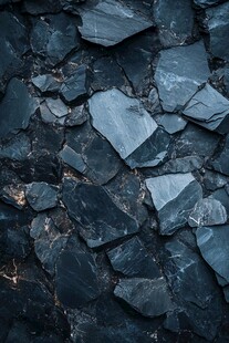 黑色碎石纹理背景图