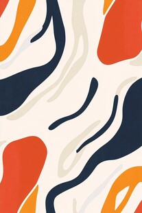 抽象多彩流体图案纹理