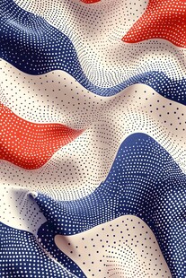 波点波纹三色布料纹理