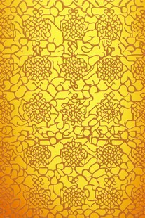 金色复古花纹图案背景