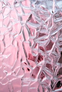 粉色褶皱透明质感材料