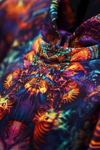 绚丽多彩民族风服饰细节