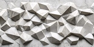 立体几何大理石墙面纹理