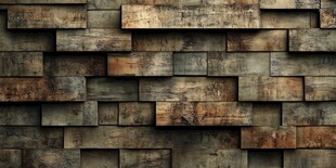 复古砖块墙面纹理背景