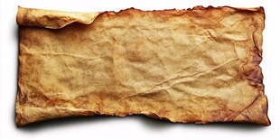 复古旧纸张卷轴