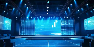 炫酷舞台灯光效果展示