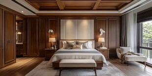 新中式风格豪华卧室展示