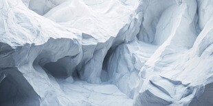 冰川内部的奇幻冰雪世界