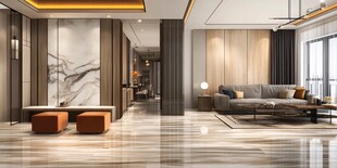 现代简约风豪华客厅空间