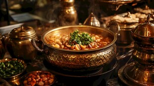 浓郁汤锅尽显异域美食风情