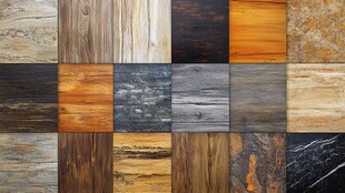 多样木纹石材纹理展示