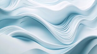 淡蓝色抽象波浪纹理背景