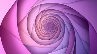 梦幻紫色螺旋抽象图案