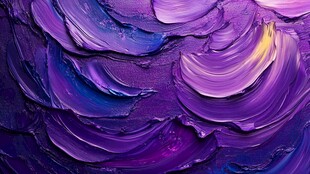 梦幻紫色油画笔触纹理