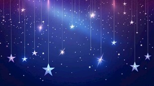 梦幻星空背景图