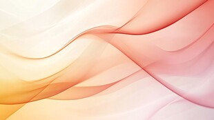 梦幻渐变飘带背景图