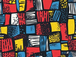 几何图案多彩抽象艺术纹理