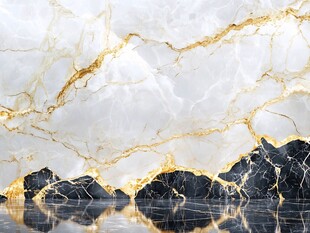 奢雅大理石纹理背景图