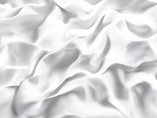 白色褶皱布料纹理背景