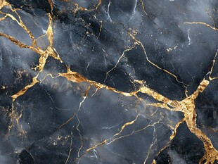 黑金大理石纹理背景